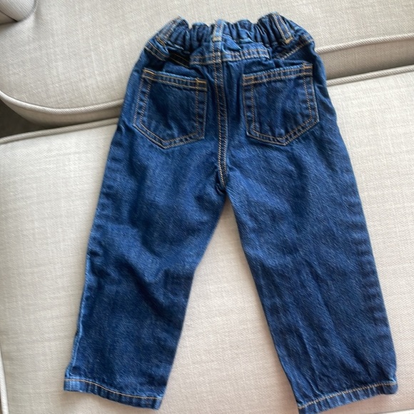 Nautica Navy Blue Cardigan Sz 12 M & Carters 18M jeans - Picture 7 of 7